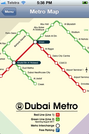 Dubai City Metro