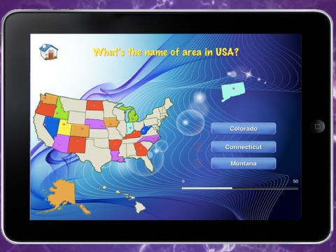 advanced Puzzle Map Of USA HD Lite screenshot 4
