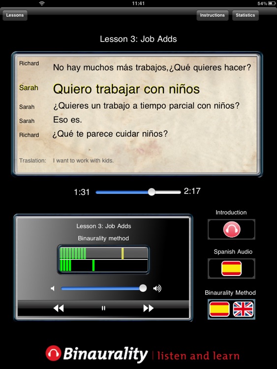 Listen & Learn spanish