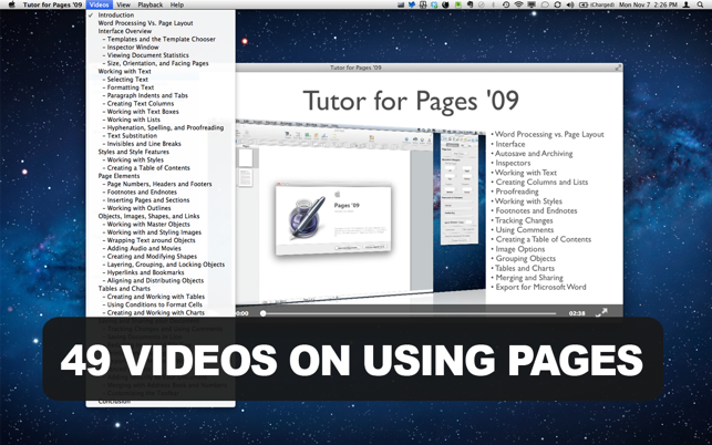 Tutor for Pages '09(圖2)-速報App