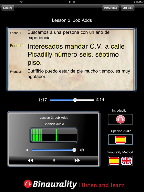 Listen & Learn spanish