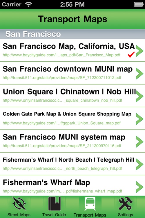 San Francisco Offline Street Map