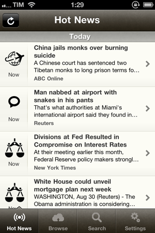 Cloud News Free - World News & Headlines screenshot 2