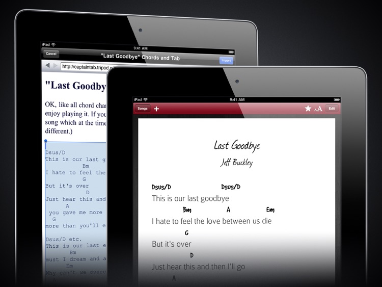 Chords + Lyrics screenshot-3