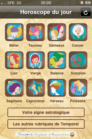 Horoscope de Temporel