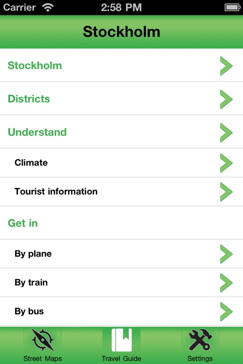 Stockholm Offline Street Map