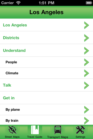 Los Angeles Offline Street Map screenshot 2