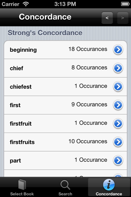 Strong's Concordance Lite screenshot-3
