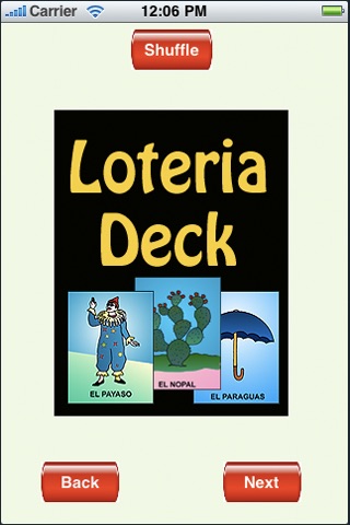 Loteria Mobile Deck