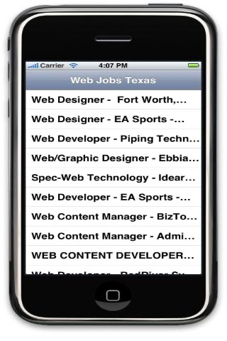 Texas Web Jobs