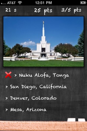 LDS Temple Quiz Lite - Guess the Temple