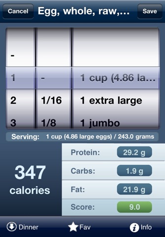 Calorie Counter Free by Tap & Track screenshot 2