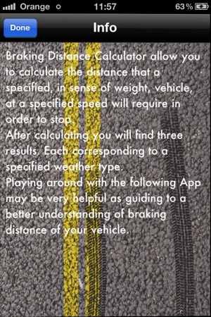 Braking Distance Calculator HD(圖3)-速報App