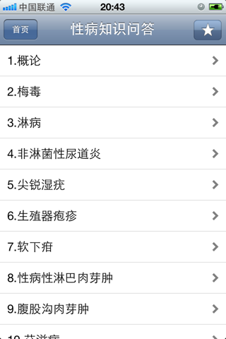 性病知识问答 screenshot 2