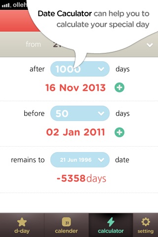 Date calculator - D-Day screenshot-4