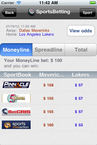 Sports Betting Spot screenshot 4