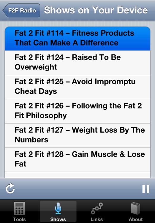 Fat 2 Fit - Tools for Lifestyle Change screenshot-3