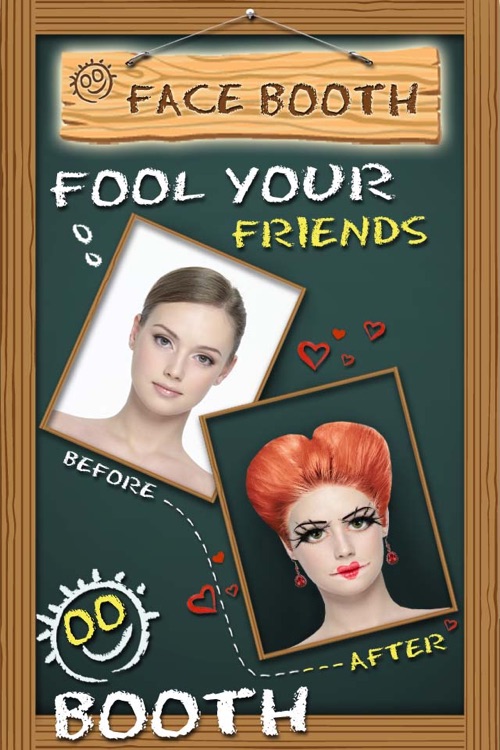 Face Booth - Create funny faces and fool your friends