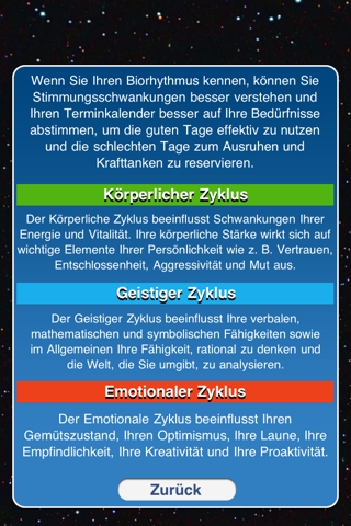 Life Biorhythm screenshot 3