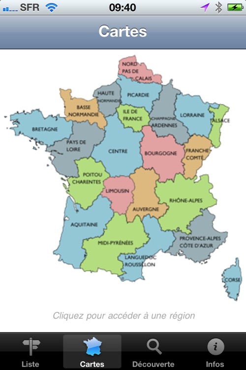 Départements et Régions de France