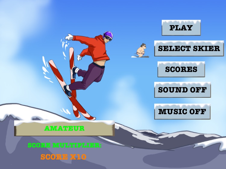 Crazy Ski-Flying HD screenshot-4