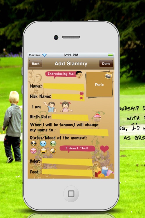 Slam Book HD Lite screenshot-3