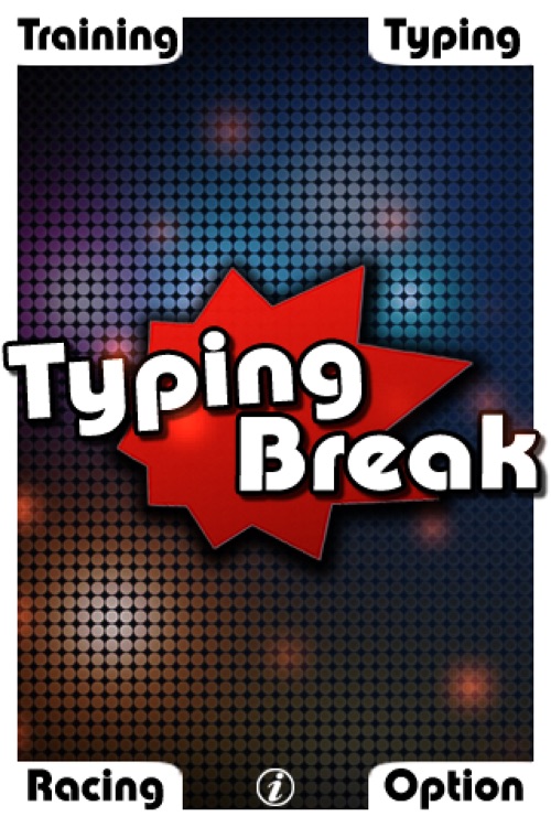 Typing Break - typing trainer