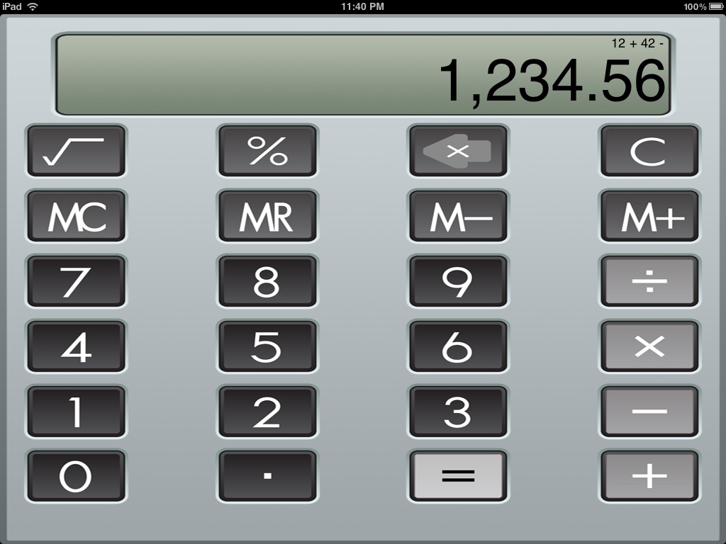 Calculator XL screenshot 2
