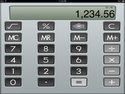 Calculator XL screenshot