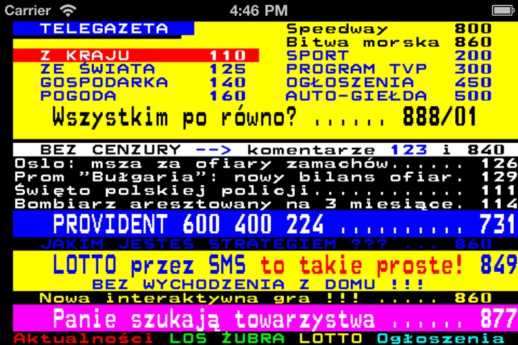 Teletekst Polska screenshot-3