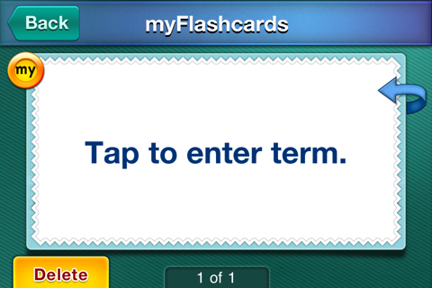 Economics myFlashcard Maker screenshot 3