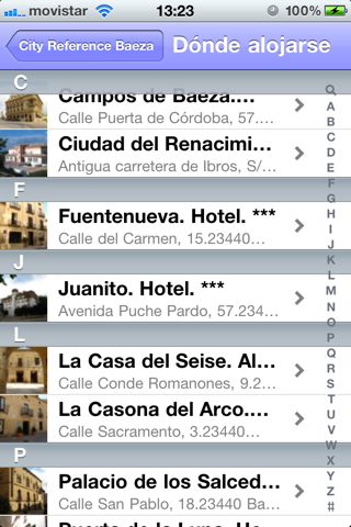 City Reference Baeza screenshot 3