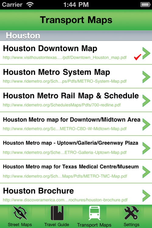 Houston Offline Street Map