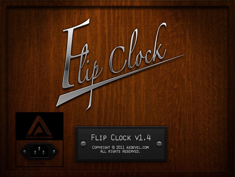 Flip Clock + radio screenshot-3