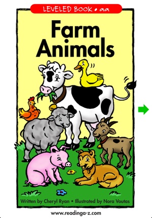 Farm Animals - LAZ Reader [Level aa–kind