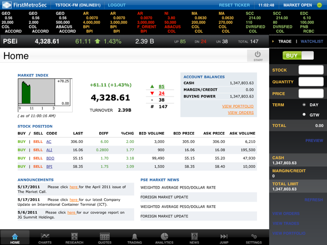 FirstMetroSec for iPad