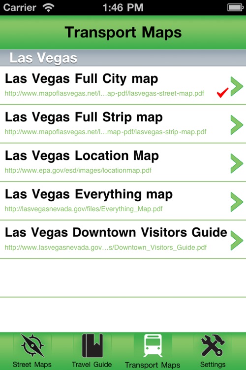 Las Vegas Offline Street Map