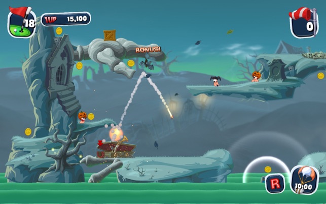 Schermafbeelding Worms Crazy Golf