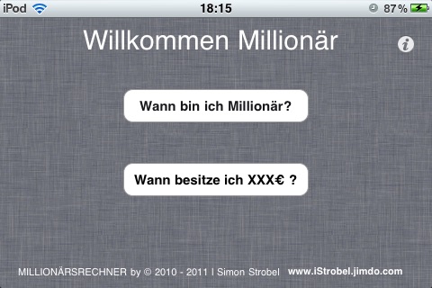 MILLIONÄRSRECHNER