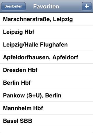 Fahrplan screenshot 3