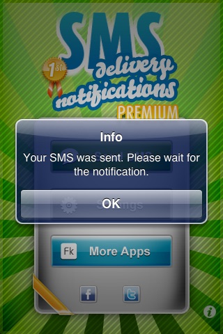 SMS Delivery Notifications Premium Pro screenshot-3