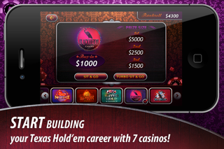 Texas Hold'em for iPad screenshot1