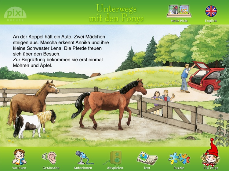 Pixi Buch "Unterwegs mit den Ponys"