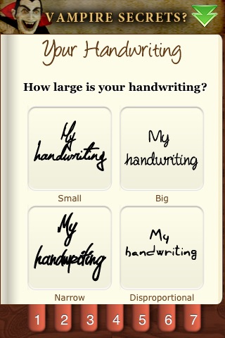 Your Handwriting Pro, Personality Test