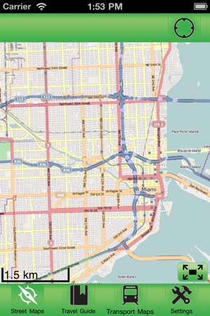 Miami Offline Street Map