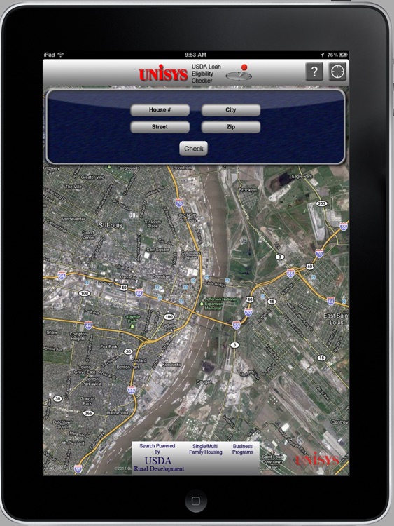 Unisys USDA Loan Eligibility Checker HD