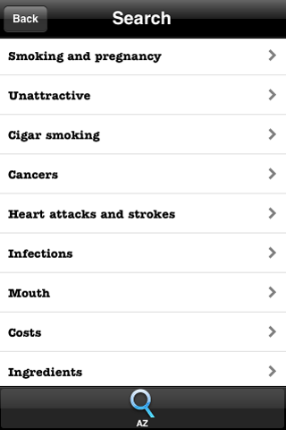 Shocking Smoking Facts screenshot 4
