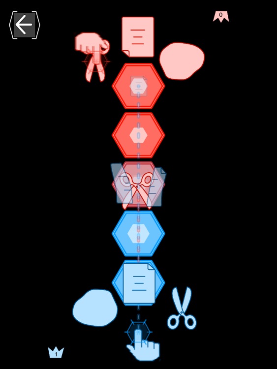 Hexagonal Rochambeau