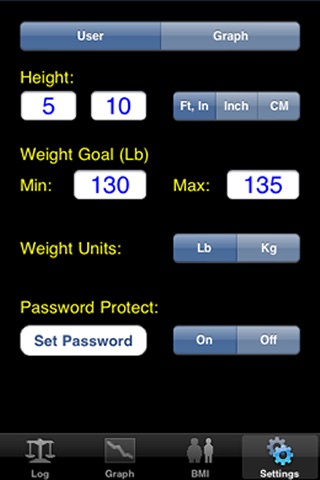 Just A Weight Tracker screenshot 3