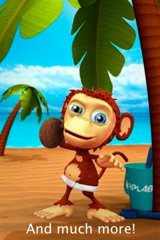 Talking Baby Monkey Screenshot 5